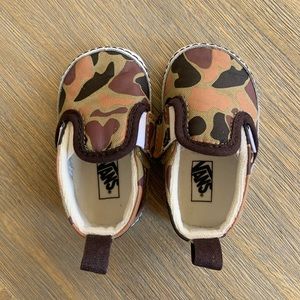 Infant camo vans